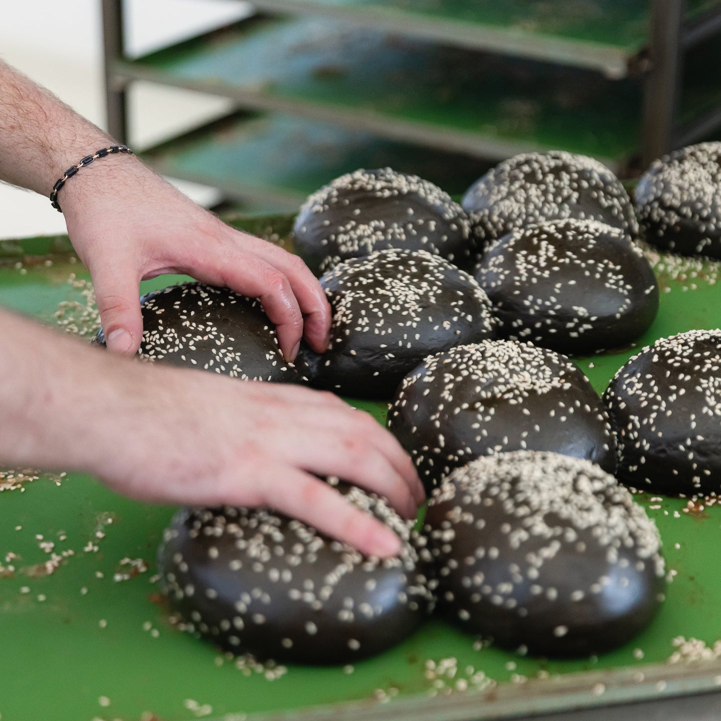 BUNS AL CARBONE 6 PEZZI