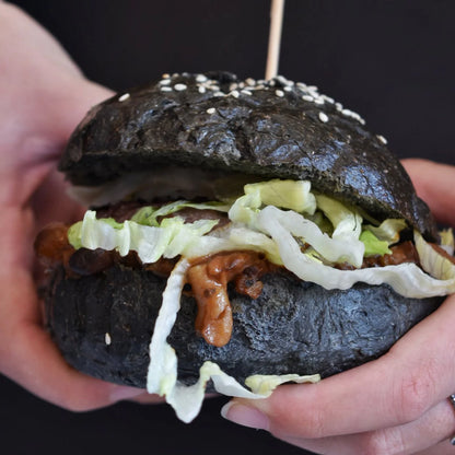 BUNS AL CARBONE 6 PEZZI